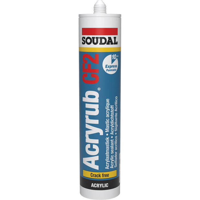 Soudal Acryrub CF2 - Wit